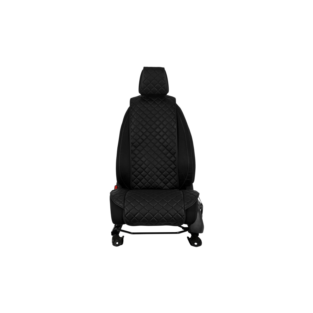 EVAtech ECO Standard Autositzbezug, 1 Stk. - schwarz / schwarze Kanten / schwarze Nähte EVAtech ECO Standard Autositzbezug, 1 Stk. - schwarz / schwarze Kanten / schwarze Nähte