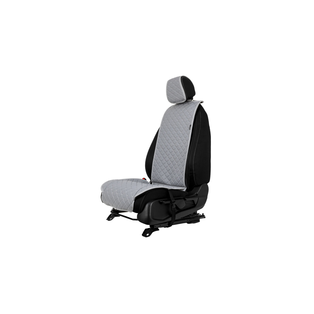 EVAtech ECO Standard Autositzbezug, 1 Stk. - grau / graue Kanten / graue Nähte EVAtech ECO Standard Autositzbezug, 1 Stk. - grau / graue Kanten / graue Nähte