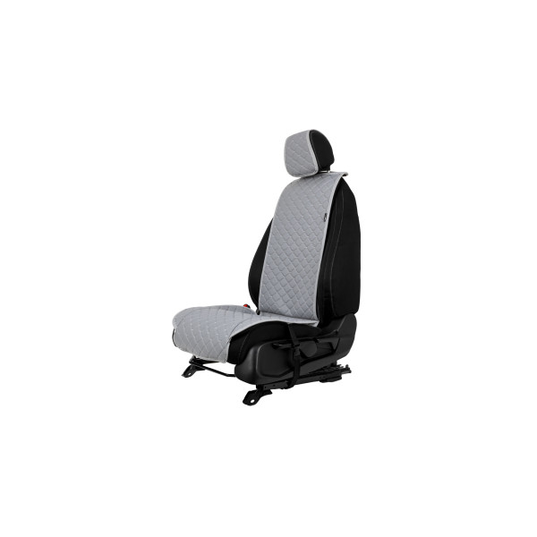 EVAtech ECO Standard Autositzbezug, 1 Stk. - grau / graue Kanten / graue Nähte