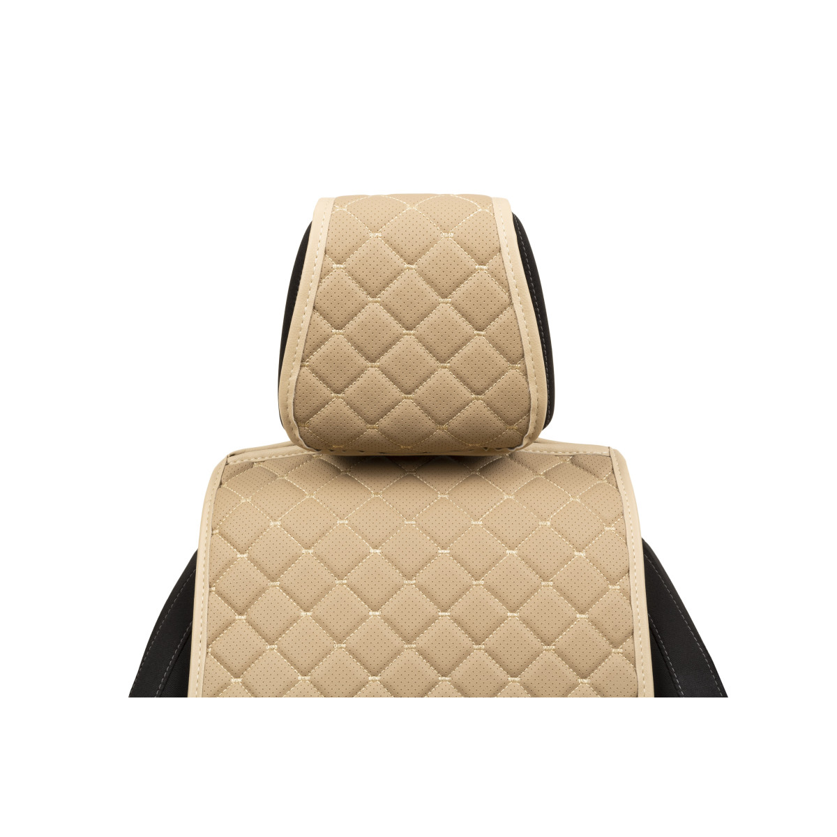 EVAtech ECO Standard Autositzbezug, 1 Stk. - beige / beigefarbene Kanten / beigefarbene Nähte EVAtech ECO Standard Autositzbezug, 1 Stk. - beige / beigefarbene Kanten / beigefarbene Nähte
