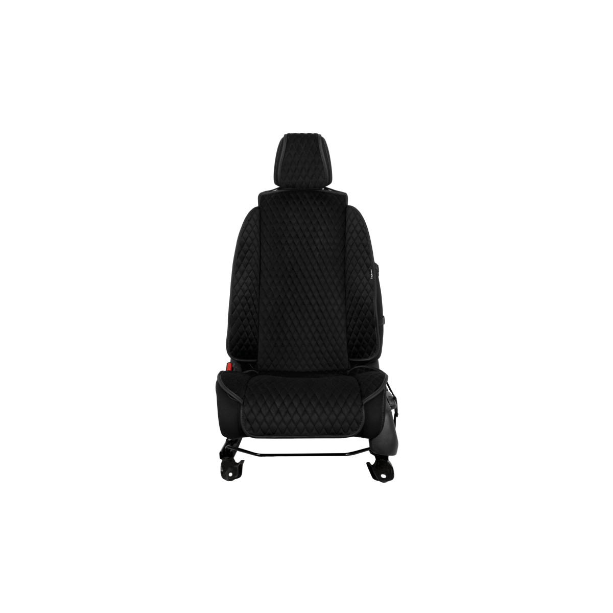EVAtech Max Autositzbezug, 1 Stk. - schwarz / schwarze Kanten / schwarze Nähte EVAtech Max Autositzbezug, 1 Stk. - schwarz / schwarze Kanten / schwarze Nähte