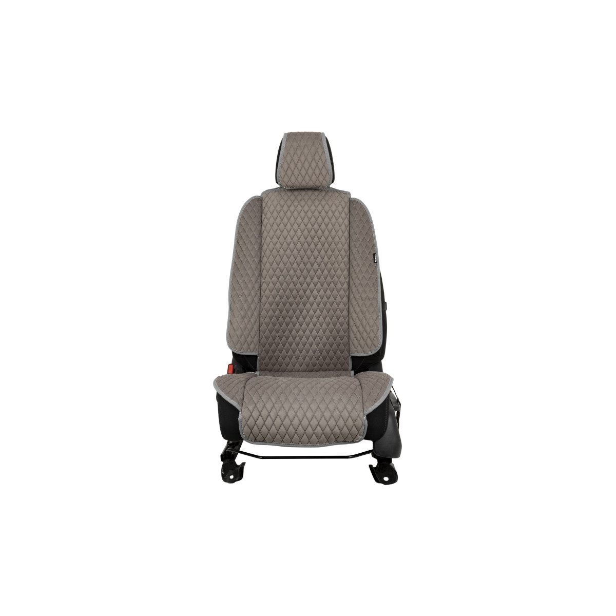 EVAtech Max Autositzbezug, 1 Stk. - grau / graue Kanten / graue Nähte EVAtech Max Autositzbezug, 1 Stk. - grau / graue Kanten / graue Nähte