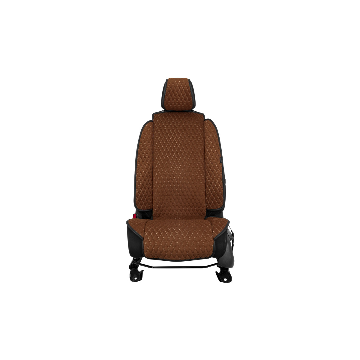 EVAtech Max Autositzbezug, 1 Stk. - braun / schwarze Kanten / braune Nähte EVAtech Max Autositzbezug, 1 Stk. - braun / schwarze Kanten / braune Nähte