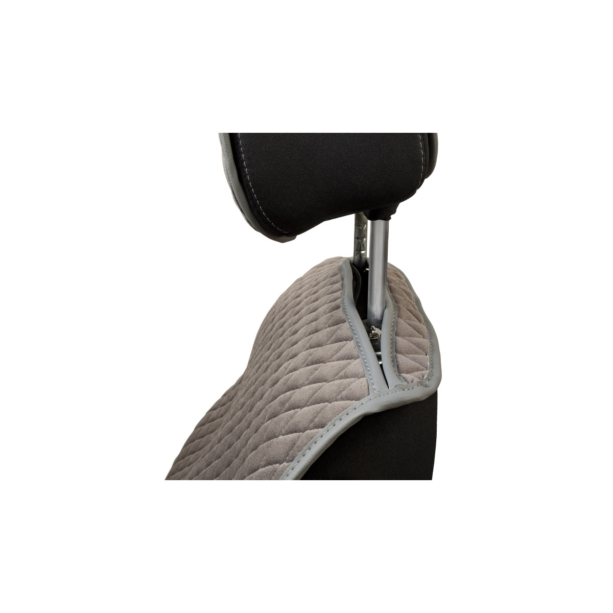 EVAtech PRO Autositzbezug, 1 Stk. - grau / graue Kanten / graue Nähte EVAtech PRO Autositzbezug, 1 Stk. - grau / graue Kanten / graue Nähte