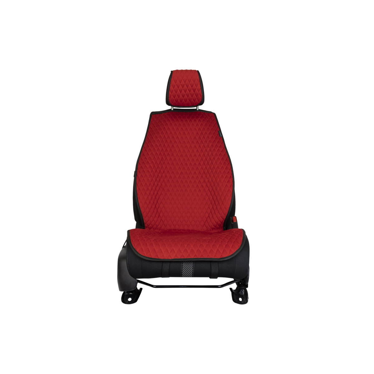 EVAtech PRO Autositzbezug, 1 Stk. - rot / schwarze Kanten / rote Nähte EVAtech PRO Autositzbezug, 1 Stk. - rot / schwarze Kanten / rote Nähte