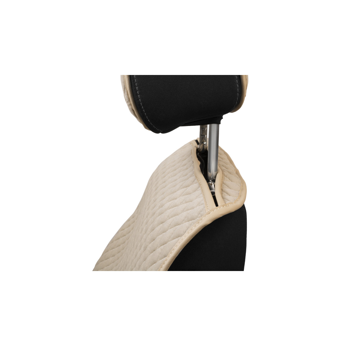 EVAtech PRO Autositzbezug, 1 Stk. - beige / beigefarbene Kanten / beigefarbene Nähte