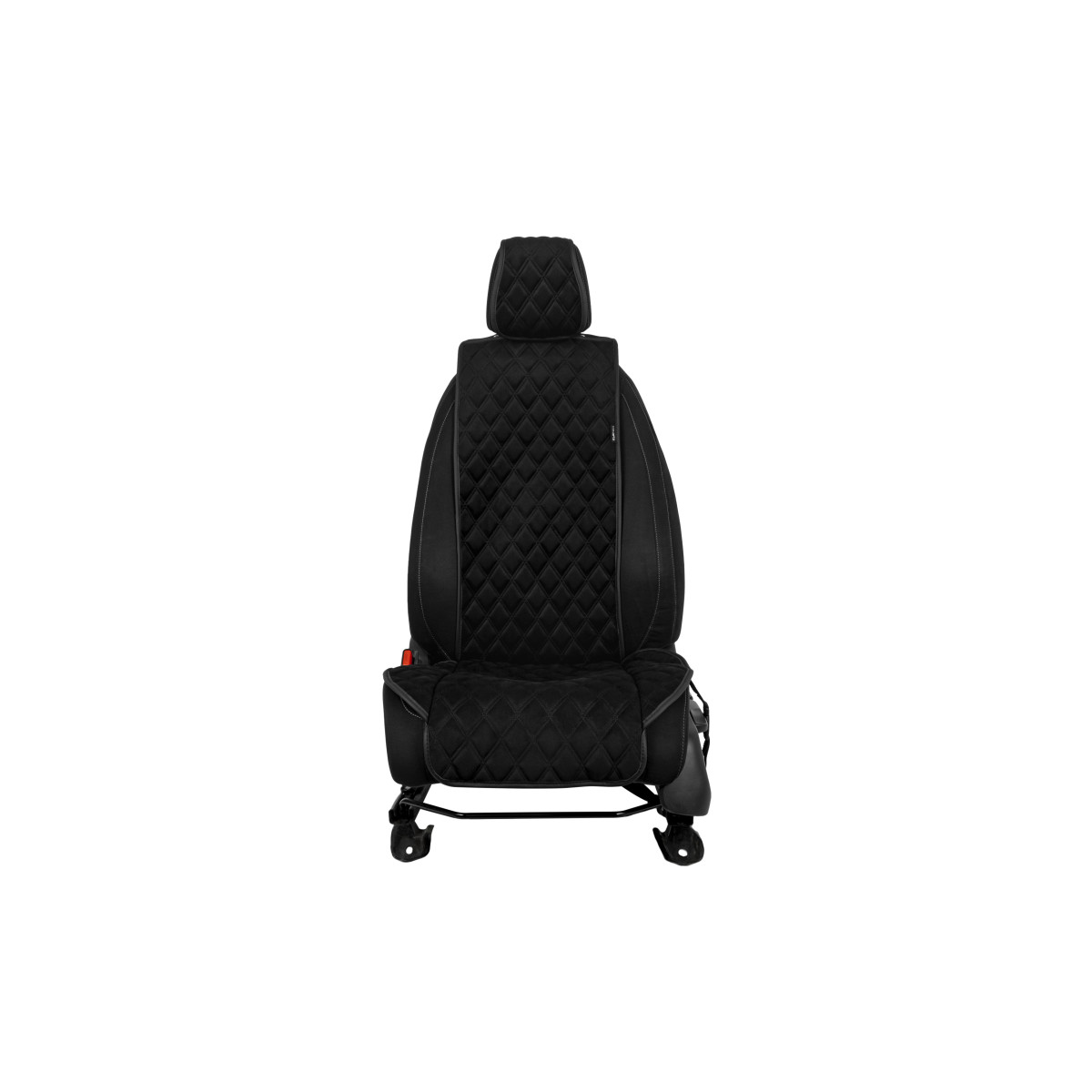 EVAtech Standard Autositzbezug, 1 Stk. - schwarz / schwarze Kanten / schwarze Nähte EVAtech Standard Autositzbezug, 1 Stk. - schwarz / schwarze Kanten / schwarze Nähte