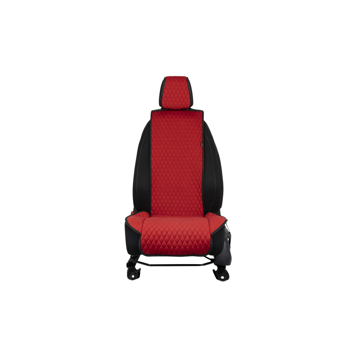 EVAtech Standard Autositzbezug,, 1 Stk. - rot / schwarze Kanten / rote Nähte EVAtech Standard Autositzbezug,, 1 Stk. - rot / schwarze Kanten / rote Nähte