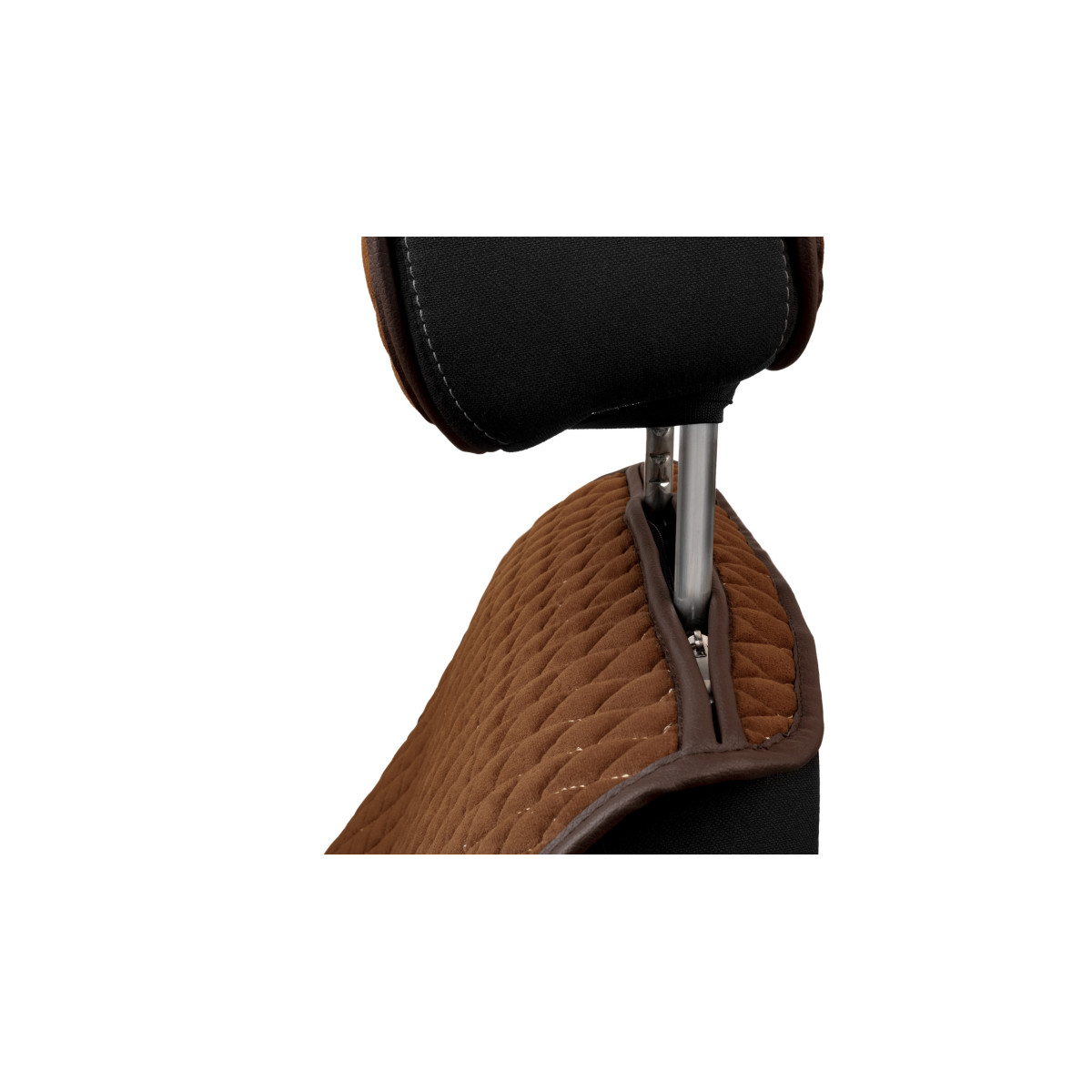 EVAtech Standard Autositzbezug, 1 Stk. - braun / braune Kanten / braune Nähte EVAtech Standard Autositzbezug, 1 Stk. - braun / braune Kanten / braune Nähte