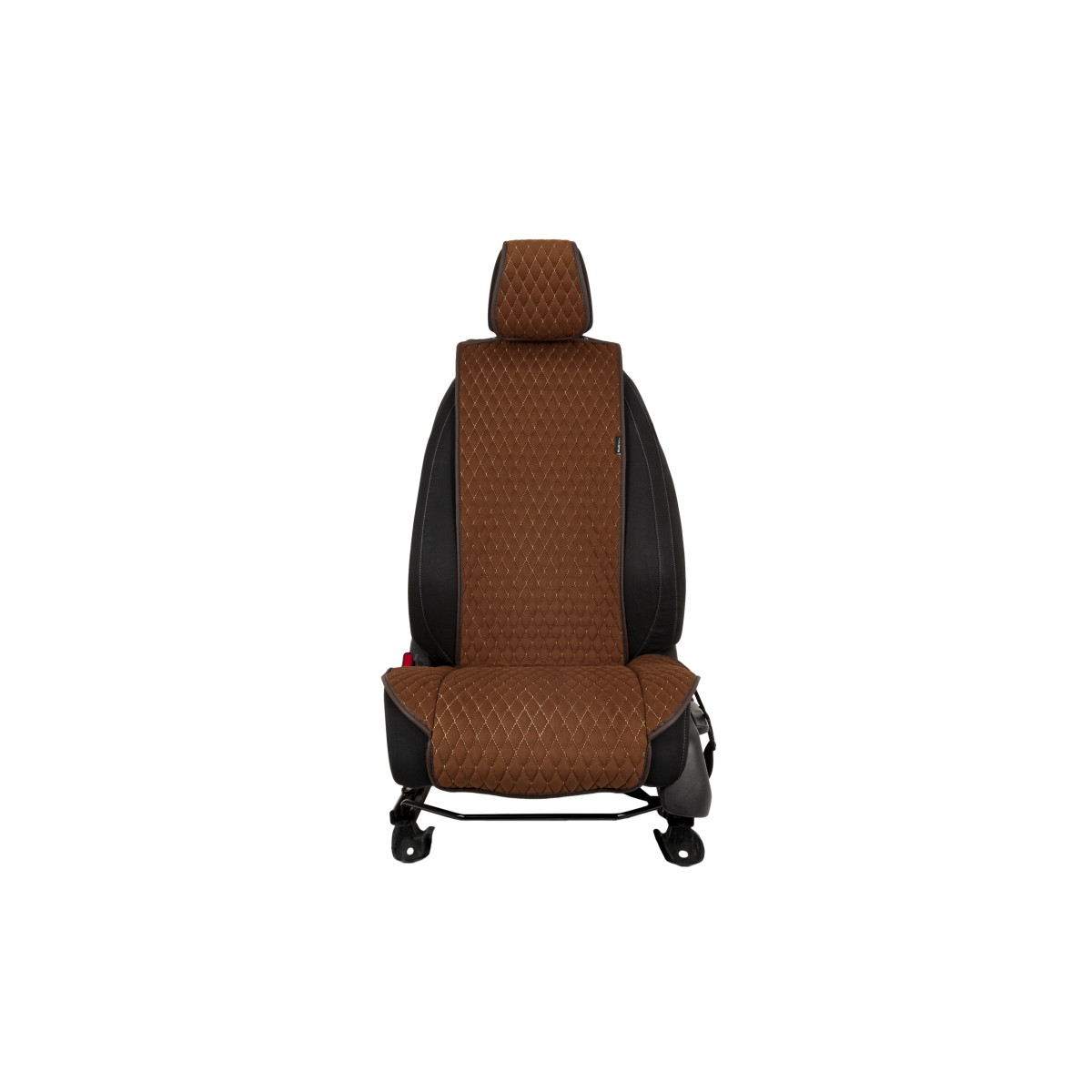 EVAtech Standard Autositzbezug, 1 Stk. - braun / braune Kanten / braune Nähte EVAtech Standard Autositzbezug, 1 Stk. - braun / braune Kanten / braune Nähte