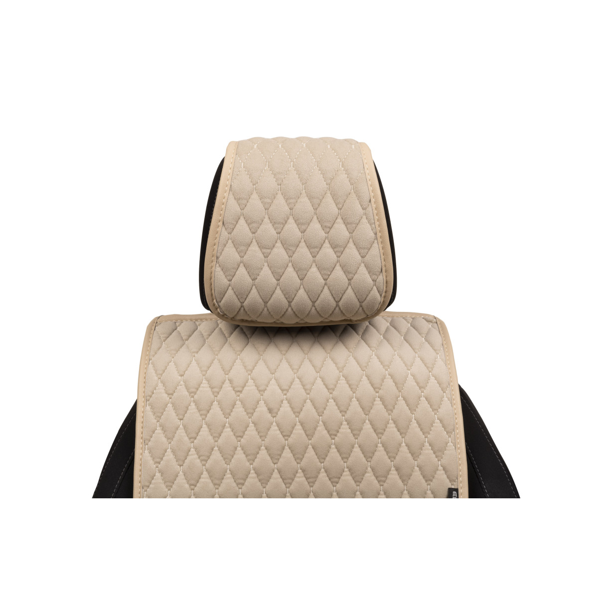 EVAtech Standard Autositzbezug, 1 Stk. - beige / beigefarbene Kanten / beigefarbene Nähte EVAtech Standard Autositzbezug, 1 Stk. - beige / beigefarbene Kanten / beigefarbene Nähte