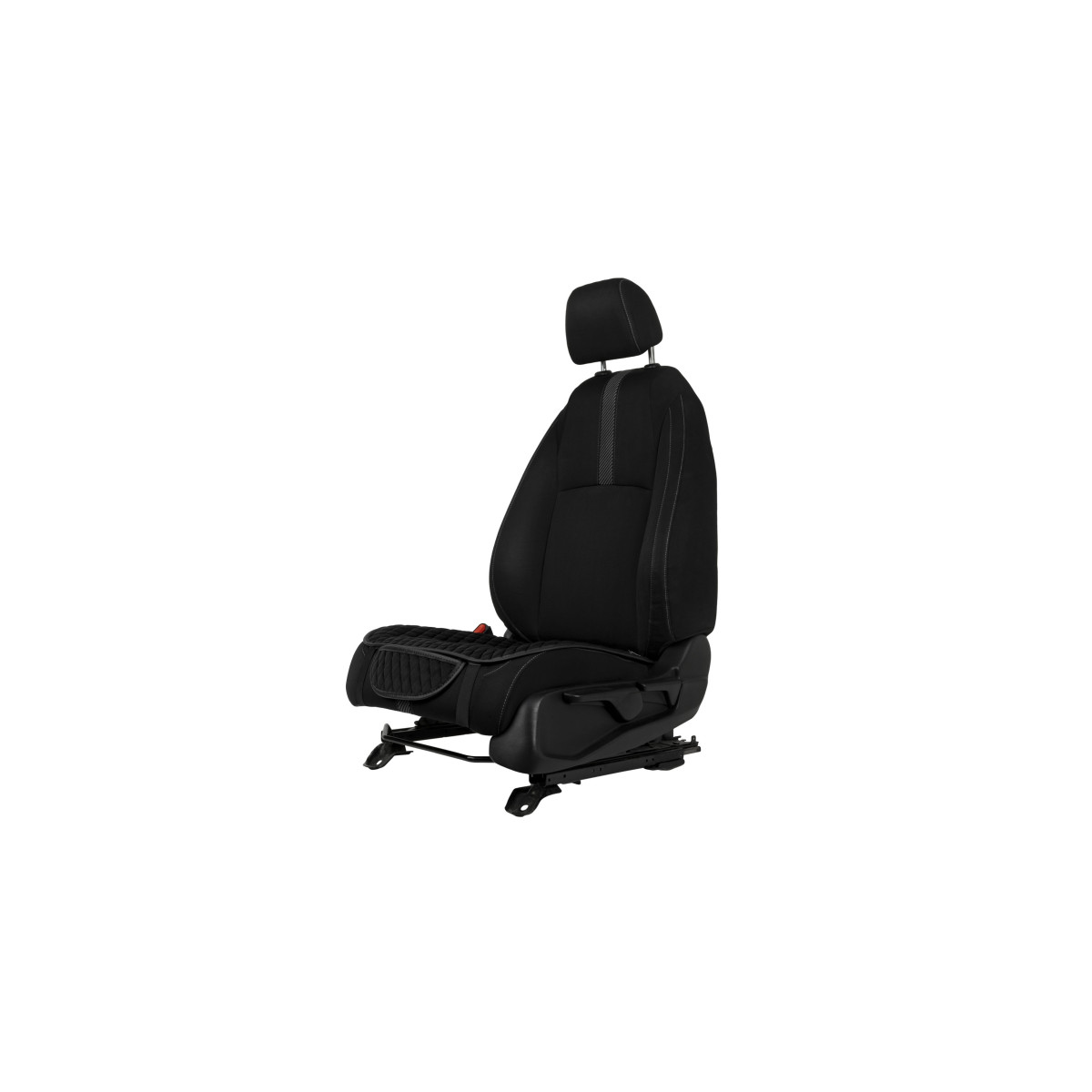 EVAtech Sitzauflage, 1 Stk. - schwarz / schwarze Kanten / schwarze Nähte EVAtech Sitzauflage, 1 Stk. - schwarz / schwarze Kanten / schwarze Nähte