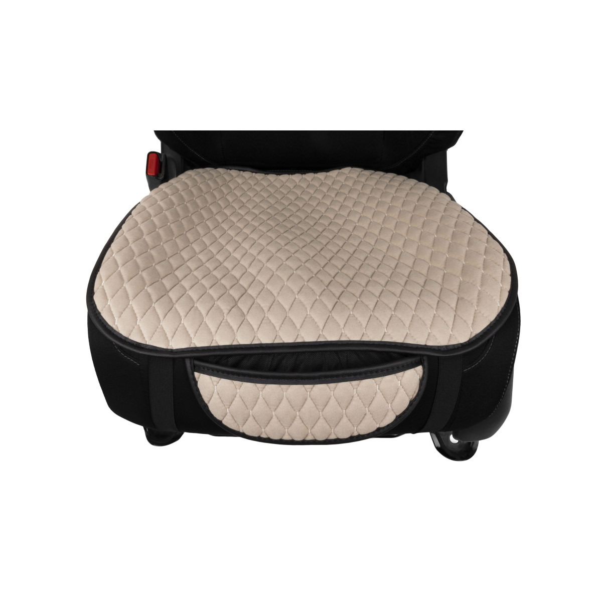 EVAtech Sitzauflage, 1 Stk. - beige / schwarze Kanten / beigefarbene Nähte EVAtech Sitzauflage, 1 Stk. - beige / schwarze Kanten / beigefarbene Nähte