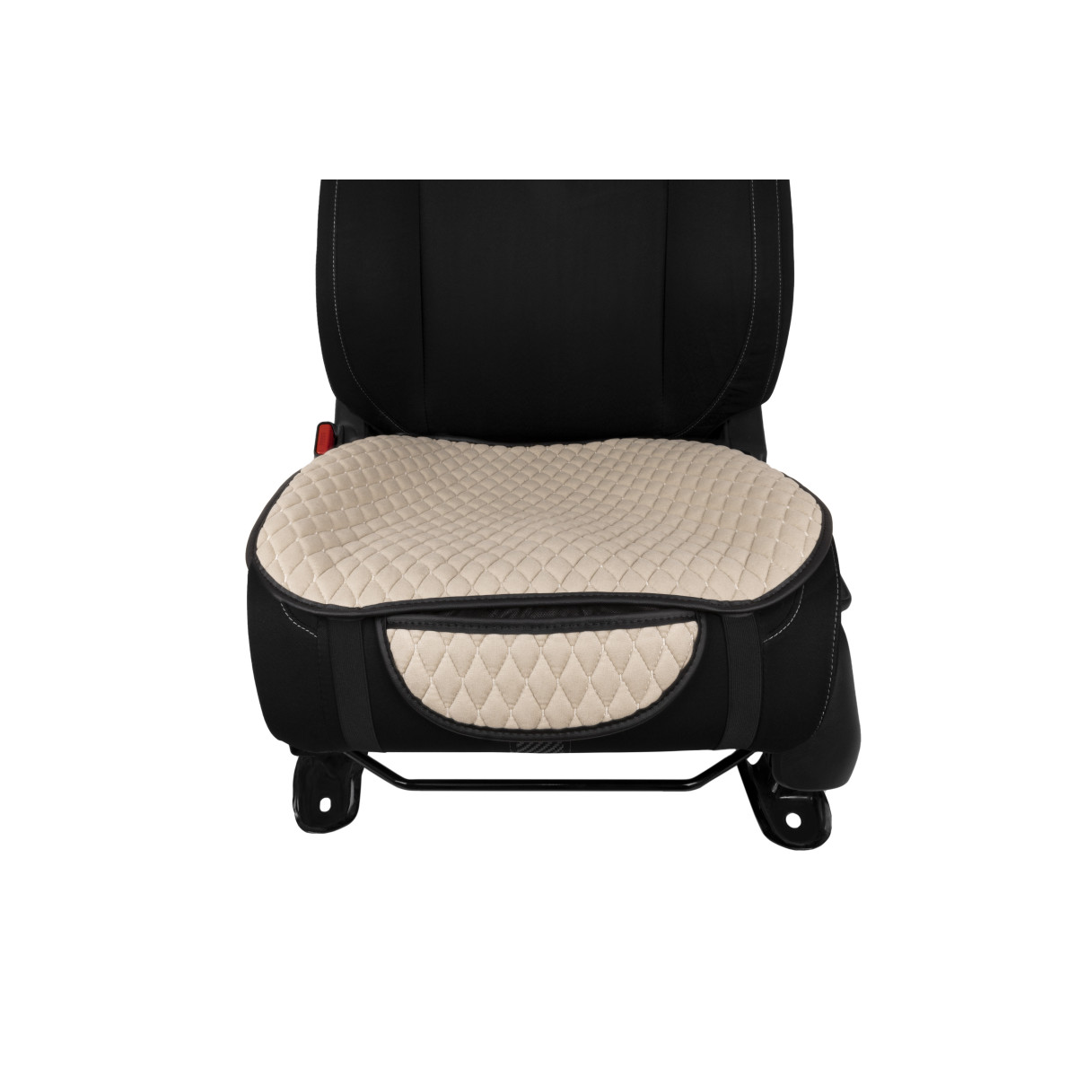EVAtech Sitzauflage, 1 Stk. - beige / schwarze Kanten / beigefarbene Nähte EVAtech Sitzauflage, 1 Stk. - beige / schwarze Kanten / beigefarbene Nähte