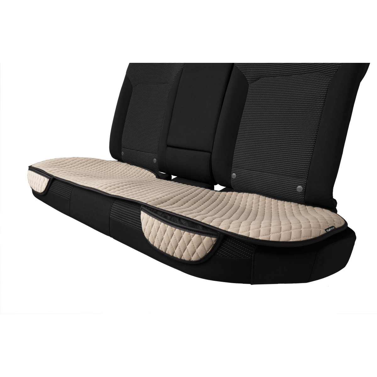 EVAtech Sitzauflagen, 3 Stk. - beige / schwarze Kanten / beigefarbene Nähte EVAtech Sitzauflagen, 3 Stk. - beige / schwarze Kanten / beigefarbene Nähte