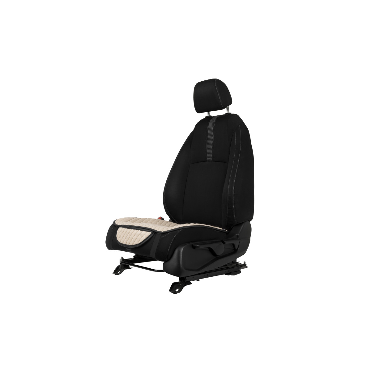 EVAtech Sitzauflagen, 3 Stk. - beige / schwarze Kanten / beigefarbene Nähte EVAtech Sitzauflagen, 3 Stk. - beige / schwarze Kanten / beigefarbene Nähte