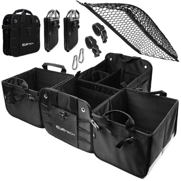 Faltbare Kofferraum-Organizer 2 Plus EVAtech 60×37×32 cm