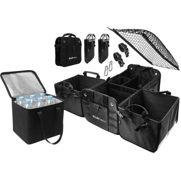 Faltbare Kofferraum-Organizer 2 Plus Froze EVAtech 60×37×32 cm