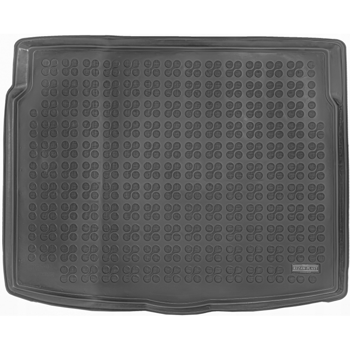 Kofferraummatte aus Gummi Renault Austral Mild Hybrid (MHeV) seit 2022 (obere teil, sliding rear seat, with the tool set)