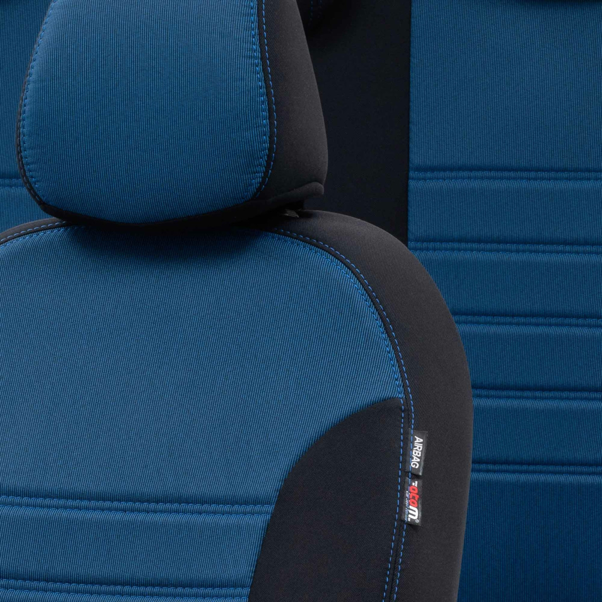 ZORQ Auto Set Sitzbezügesets für Opel Corsa-e 2021-2023 PU Leder  Atmungsaktiv Verschleißfest Schonbezüge sitzschoner Auto Zubehör Innenraum,Black  Blue Style : : Auto & Motorrad