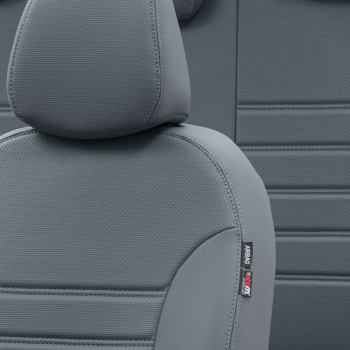 New York Design Kunstleder Sitzbezüge 2+1 passend für Mercedes
