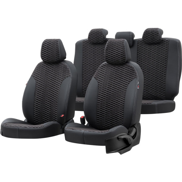 Tokyo sitzbezüge (öko-leder, textil) Nissan NV300 (3 sitzer) 2+1