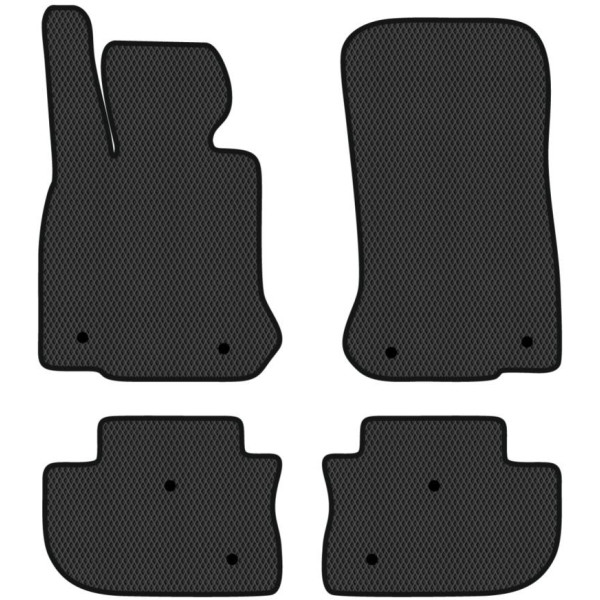 Polymer EVA Fußmatten BMW 6 F06 Gran Coupe 2011-2018