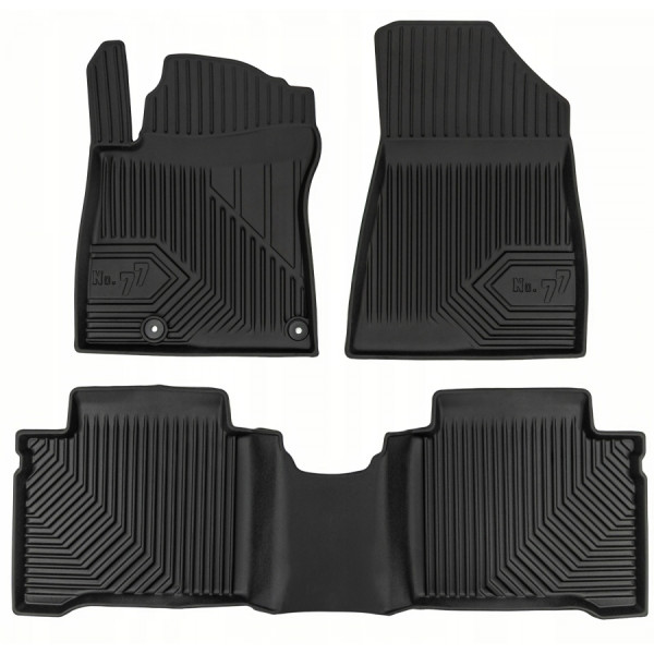 Gummimatten No.77 Kia Niro II Crossover, Hybrid,clips seit 2022 Gummimatten No.77 Kia Niro II Crossover, Hybrid,clips seit 2022