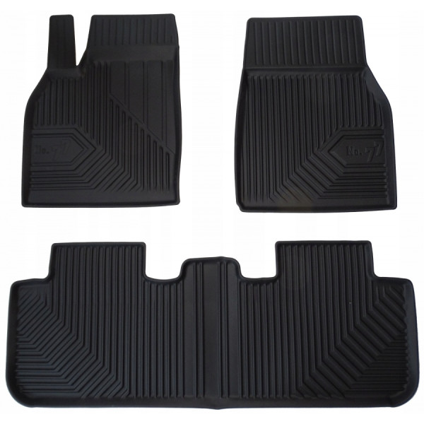 Gummimatten No.77 Tesla Model Y Crossover, Post-facelift,clip seit 2025 Gummimatten No.77 Tesla Model Y Crossover, Post-facelift,clip seit 2025