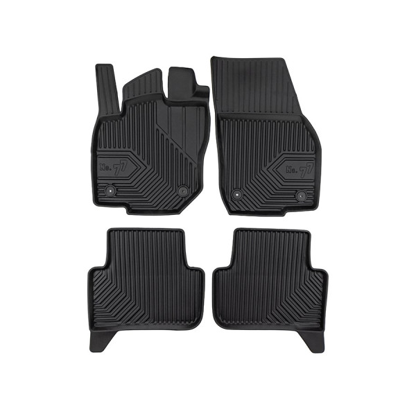 Gummimatten No.77 Volkswagen Tiguan III Suv, except Mild Hybrid seit 2024 Gummimatten No.77 Volkswagen Tiguan III Suv, except Mild Hybrid seit 2024