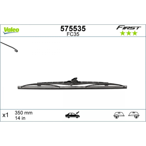 Wischer Valeo First VF35, 350 mm