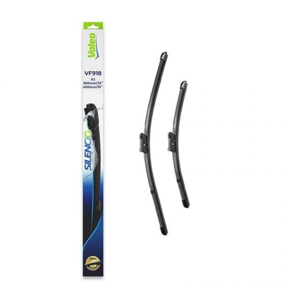 Wischerset Valeo Silencio VF918, 550/400 mm Wischerset Valeo Silencio VF918, 550/400 mm