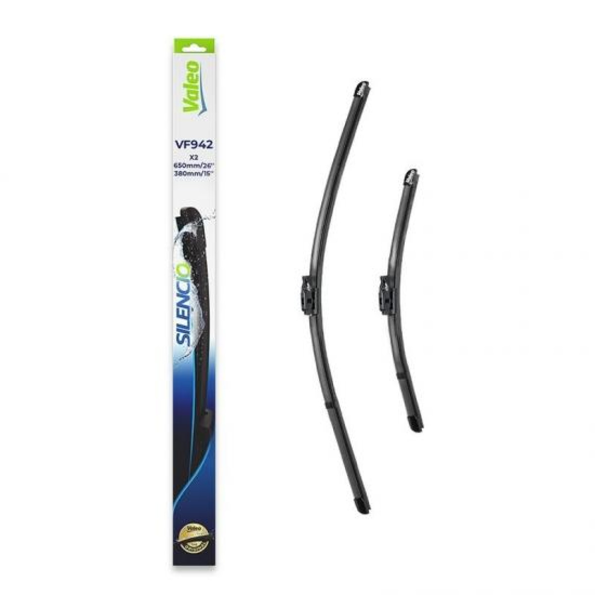 Wischerset Valeo Silencio VF942, 650/380 mm Wischerset Valeo Silencio VF942, 650/380 mm
