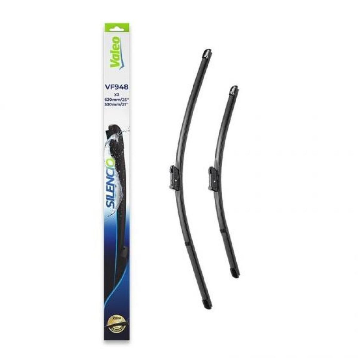 Wischerset Valeo Silencio VF948, 630/530 mm Wischerset Valeo Silencio VF948, 630/530 mm