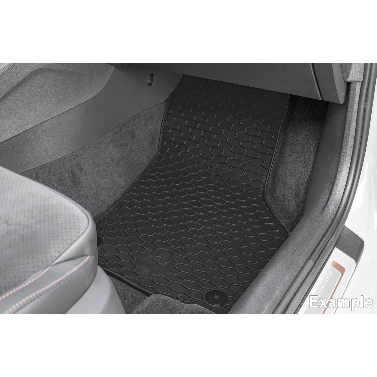 Gummimatten SEAT ATECA seit 2016 4 Stk. / 221103 / schwarz