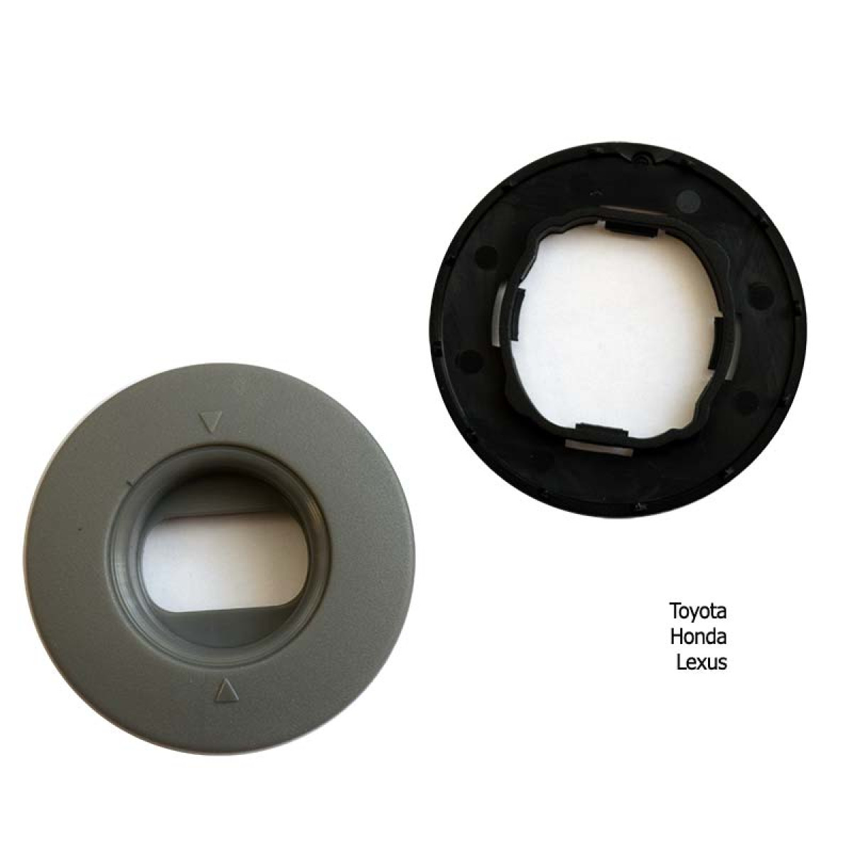 Mattenhalter, oval, grau (Toyota)