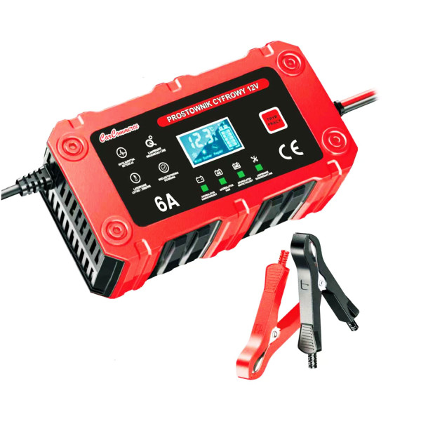 Digitales Batterieladegerät, 12 V, 6 A, LiFePO4 / AGM / GEL, BC-1206