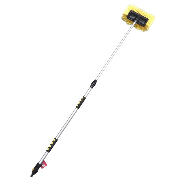 Teleskopbürste mit Wasseranschluss 4D, 110–170 cm