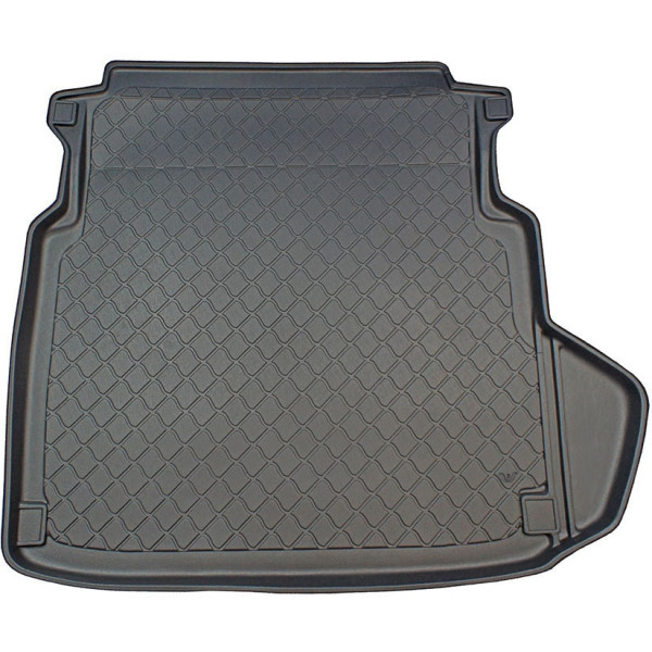 Kofferraummatte Mercedes E-class W211 Sedan 2002-2009 (without left niche, the cut off part of the right niche)