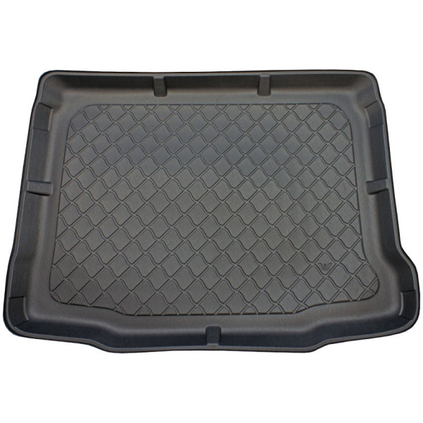Kofferraummatte Skoda Yeti Hatchback 2009-2017 (version mit nicht standardmäßigem reserverad)