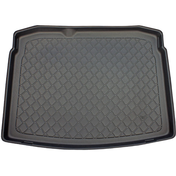 Kofferraummatte Volkswagen Golf VI Hatchback 2008-2012 (version mit nicht standardmäßigem reserverad)