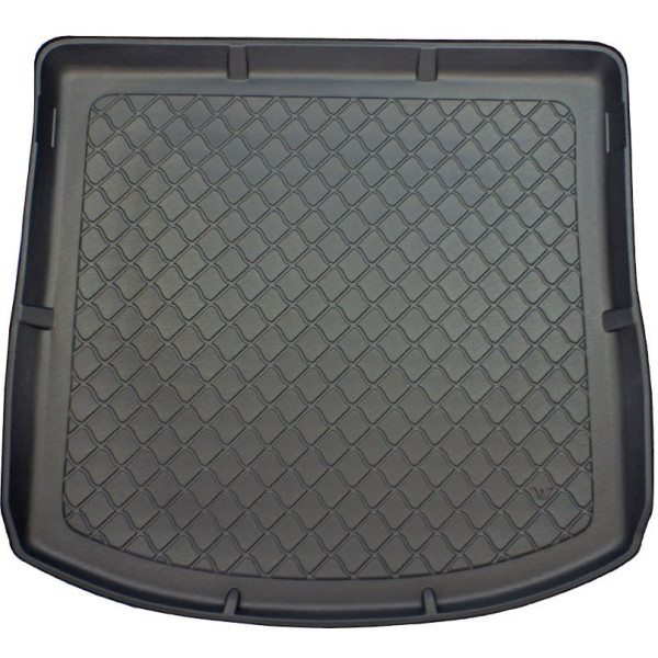 Kofferraummatte Volkswagen Touran 2010-2015 (7 sitzer / 3rd row lowered)