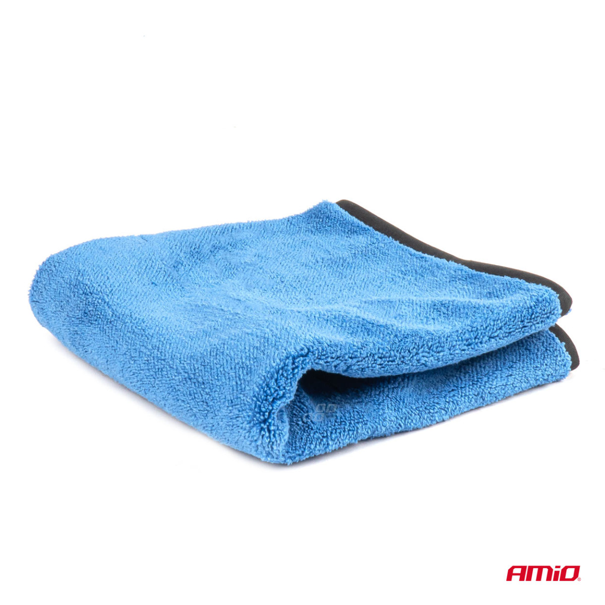 Mikrofasertuch für Glas und zum Trocknen, 60 × 40 cm, 630 g/m², 2 Stück. AMiO-03748