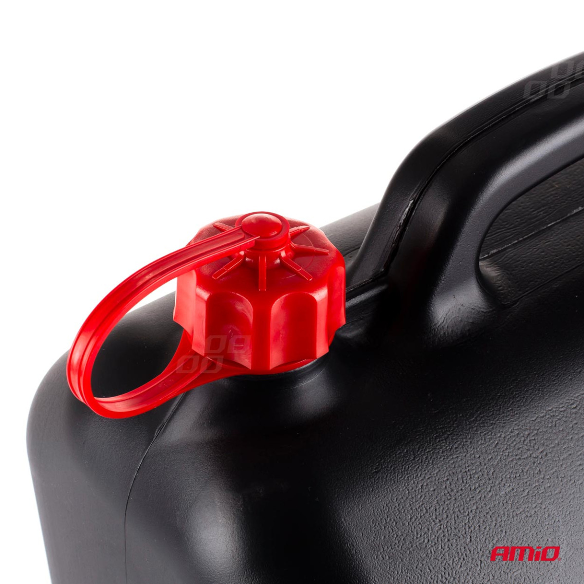 Kraftstoffkanister aus Kunststoff, 20 l, schwarz, 38 x 35 x 20 cm