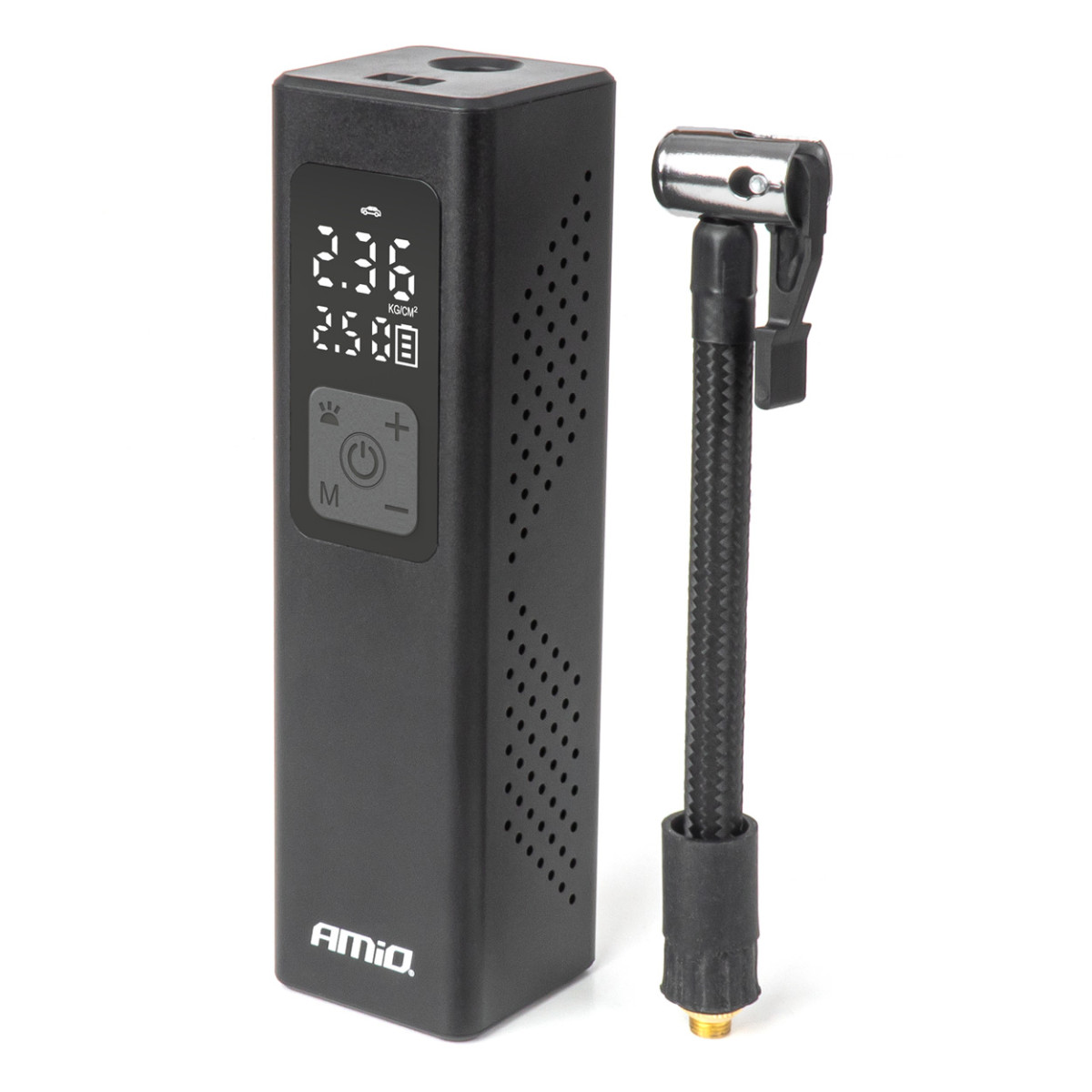 Autokompressor mit LED-Anzeige 12V 100W AMIO-04376