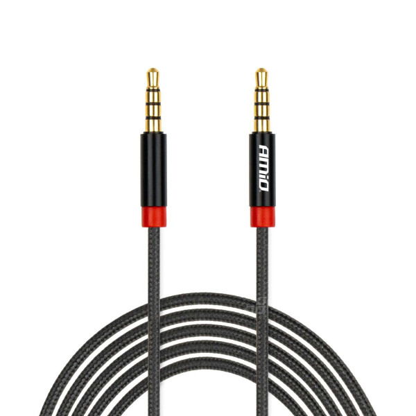 AUX-Kabel Mini-Klinke-Klinke 3,5 mm 200 cm AMIO-03270