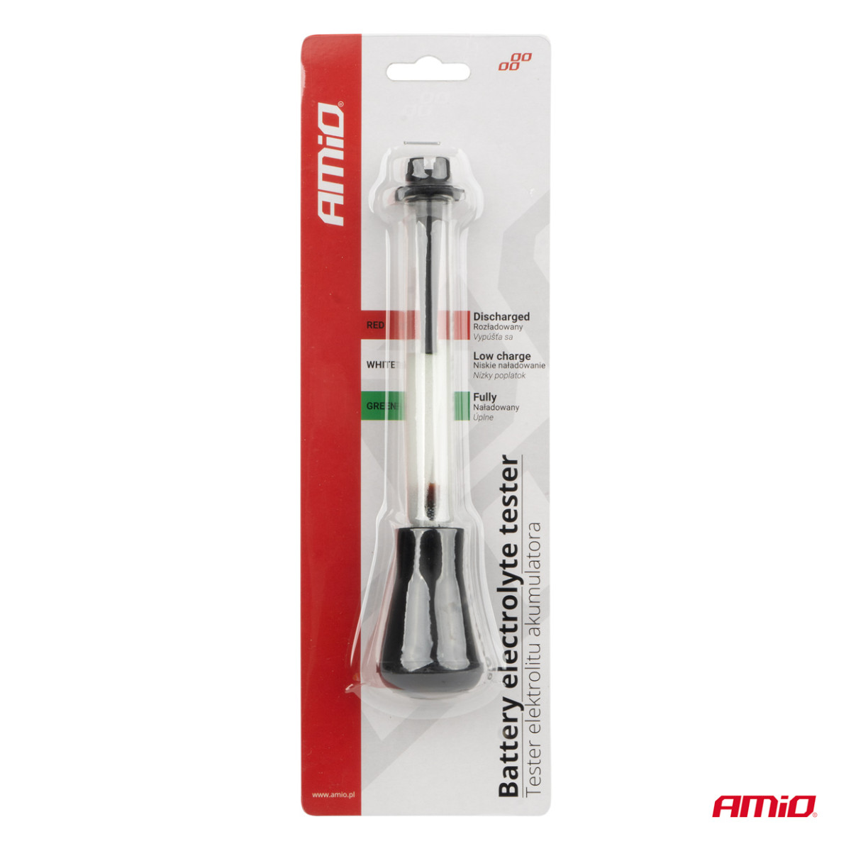 Batterieelektrolyttester TEST-01 AMIO-01249