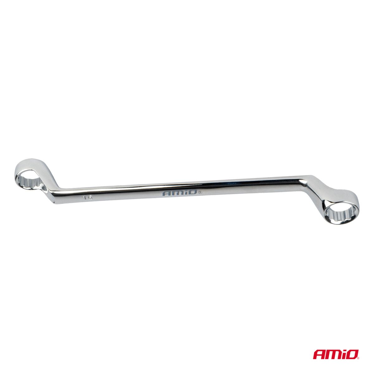 Satz Kombinationsschlüssel, gebogen 6-22 mm, 8-teilig, AMIO-04196