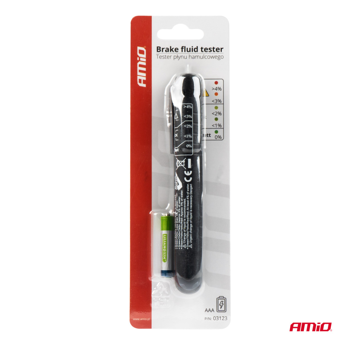 Bremsflüssigkeitstester AMIO-03123