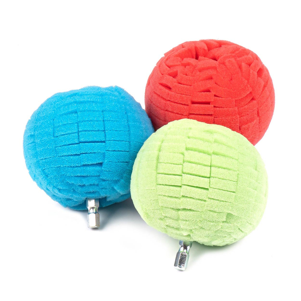 Felgenpolierschwämme (rund) – Set, 80 mm AMIO-03702